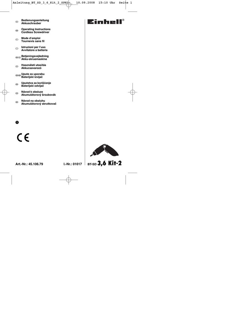 EINHELL 45.106.79 User manual