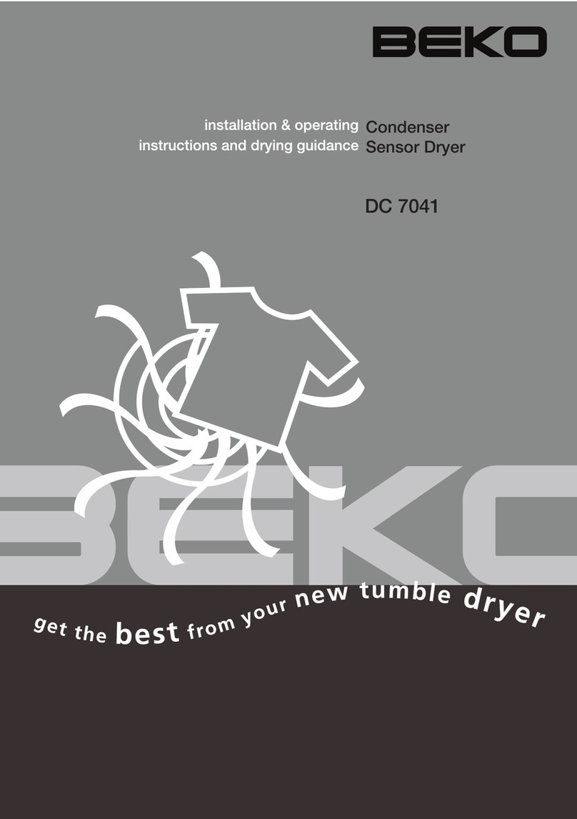 Beko DC 7041 User manual