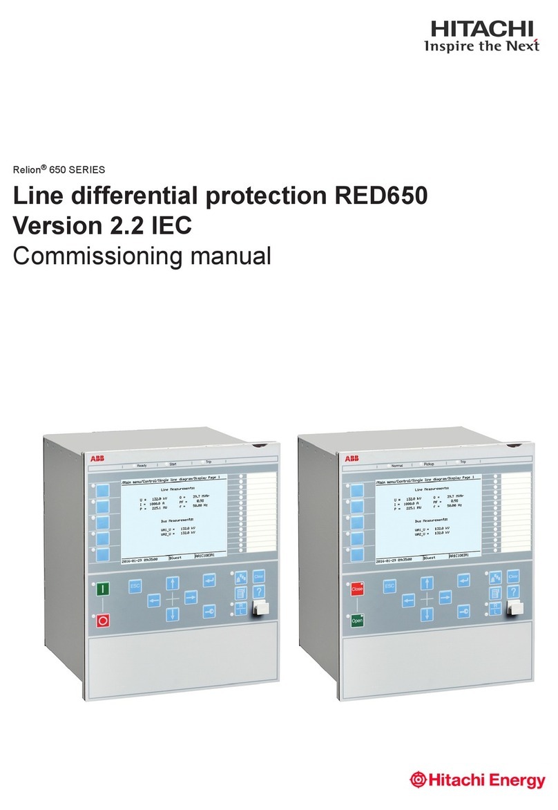 ABB RELION 650 SERIES Commissioning manual