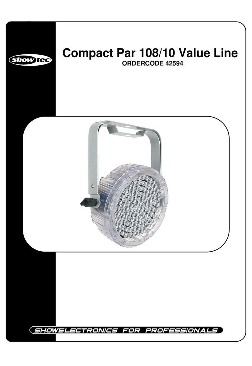 Show Tec Compact Par 108/10 Value Line User manual