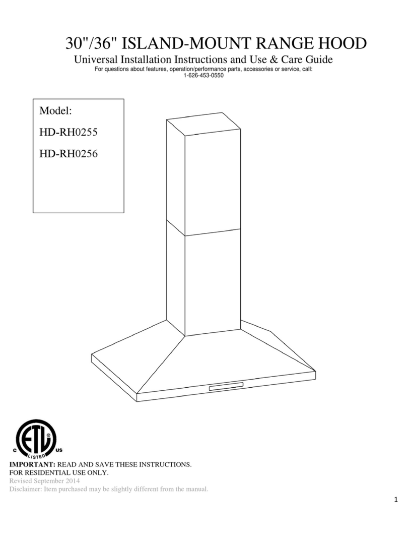 HOMEDEPOT HD-RH0255 installation instructions