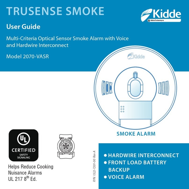 Kidde 2070-VASR User manual