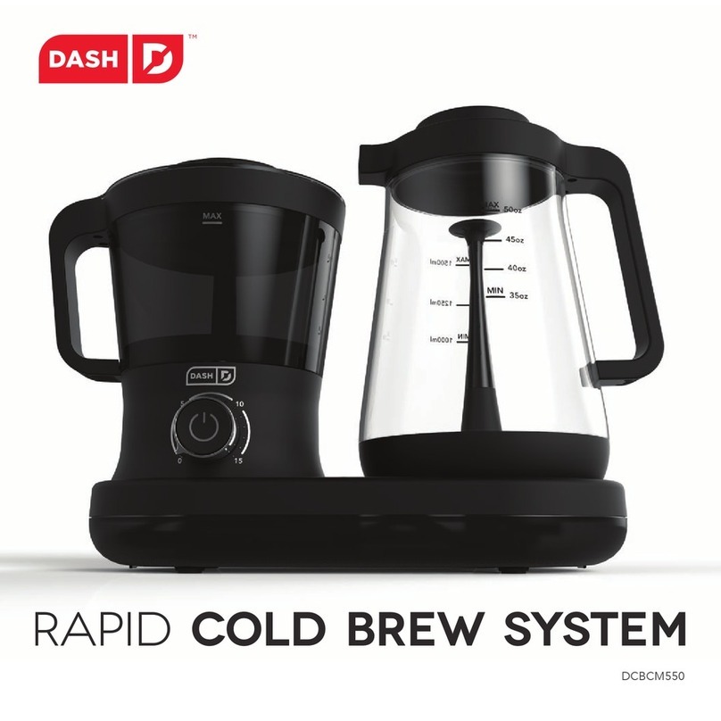 Dash DCBCM550 User manual