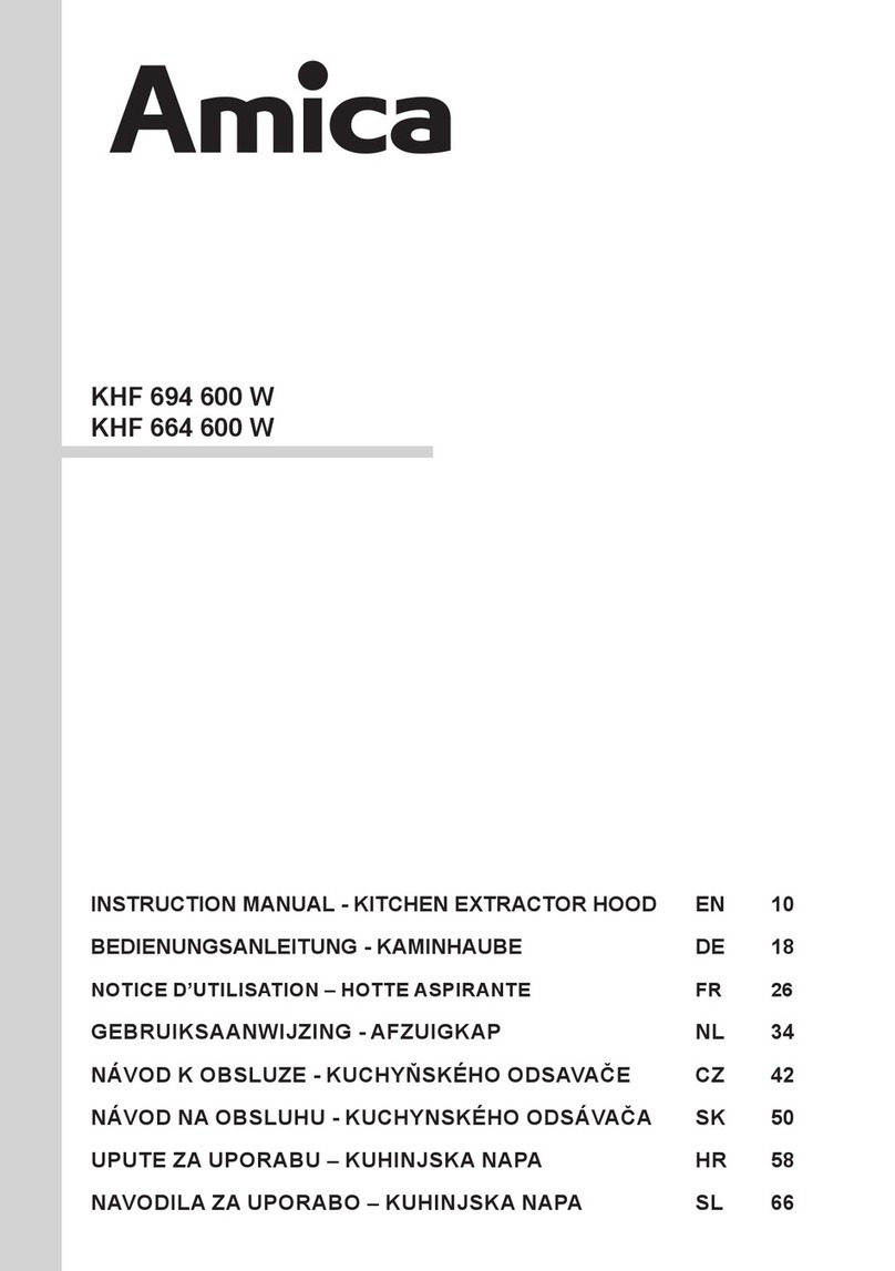 Amica KHF 694 600 W User manual