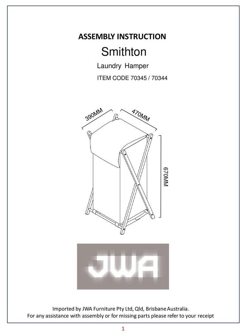 JWA Smithton 70345 User manual JWA Smithton 70345 User manual