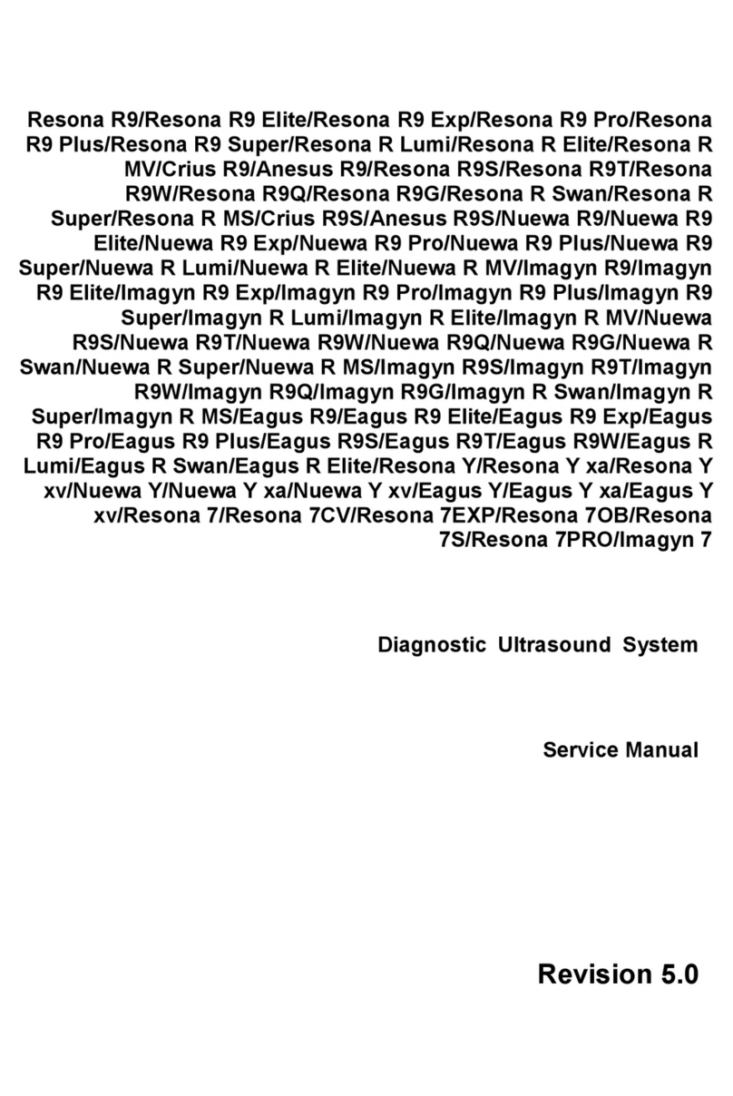 Mindray Resona R9 Service manual