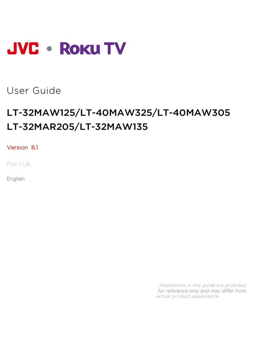JVC Roku LT-32MAW125 User manual JVC Roku LT-32MAW125 User manual