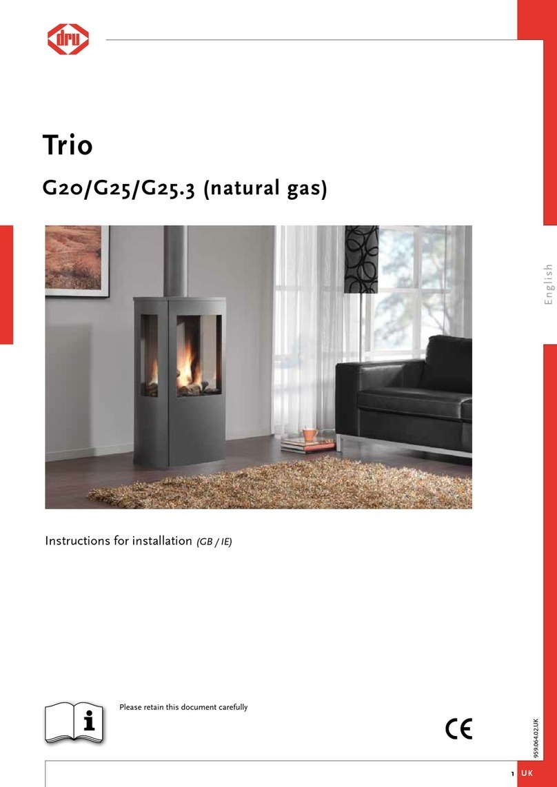 Dru Trio G25.3 Instructions for installation Dru Trio G25.3 Instructions for installation