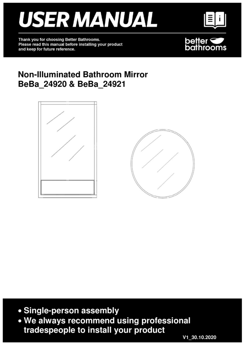Better Bathrooms BeBa_24920 user manual Better Bathrooms BeBa_24920 user manual