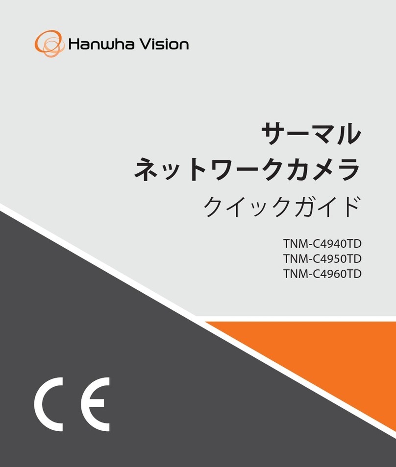 Hanwha Vision TNM-C4940TD User manual