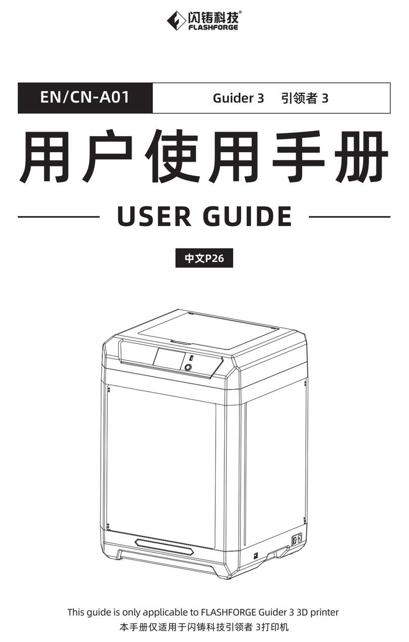 Flashforge EN-A01 User manual