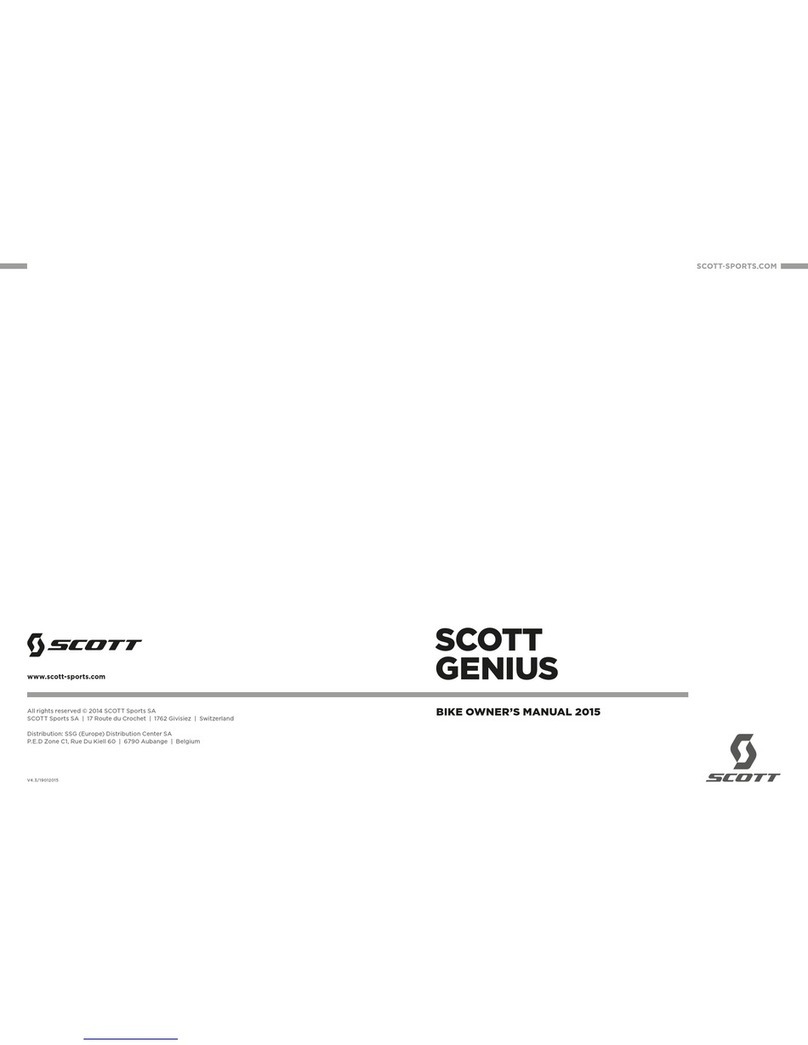 Scott Genius 2015 owner's manual