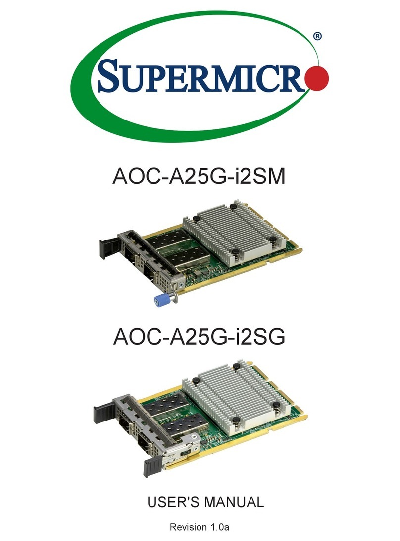 Supermicro AOC-A25G-i2SM User manual