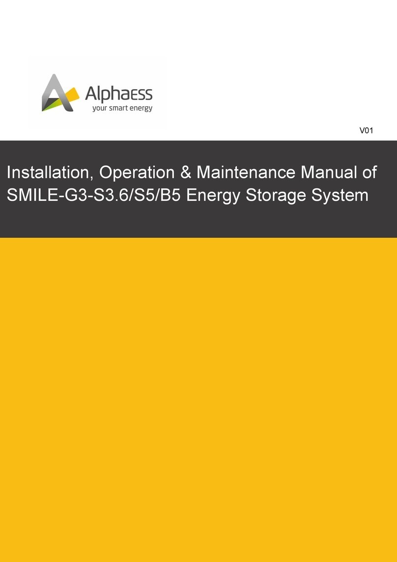 Alpha ESS SMILE-G3-S3.6 Instruction manual