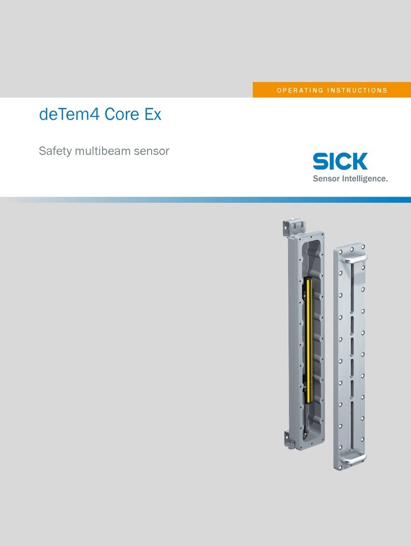 SICK deTem4 Core Ex User manual