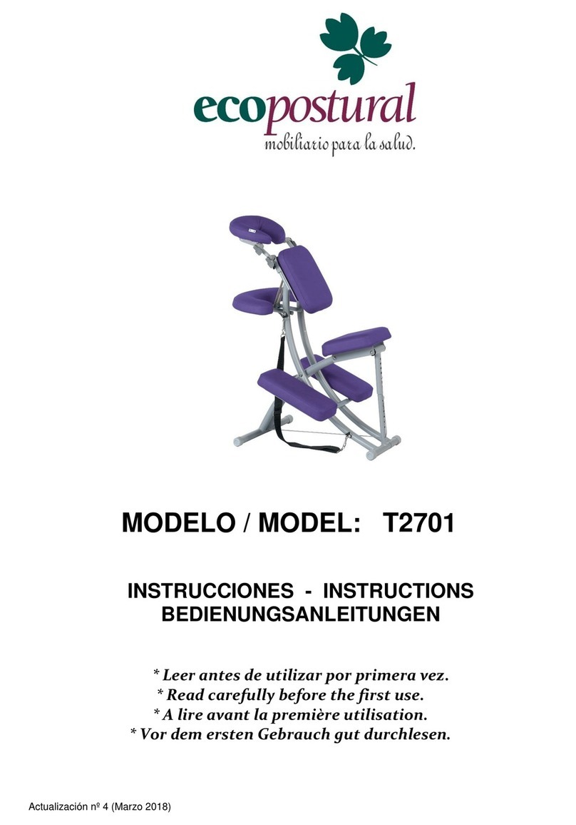 ECOPOSTURAL T2701 User manual