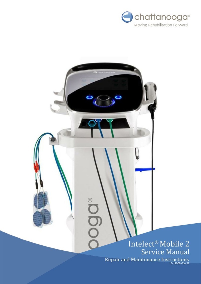 Chattanooga Intelect Mobile 2 Ultrasound Service manual