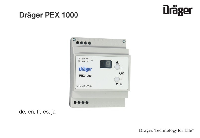 Dräger PEX 1000 manual