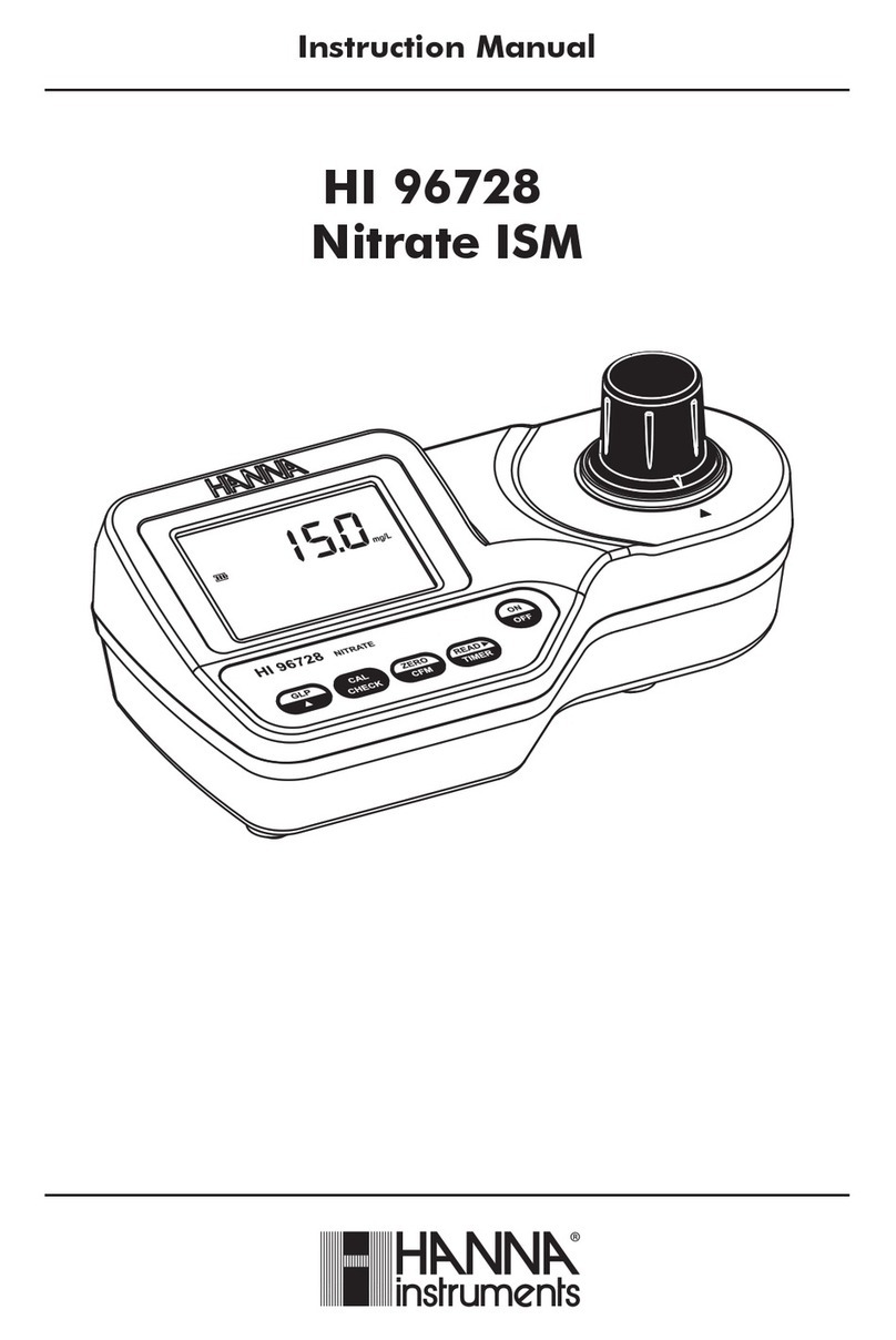 Hanna Instruments 96728 instruction manual