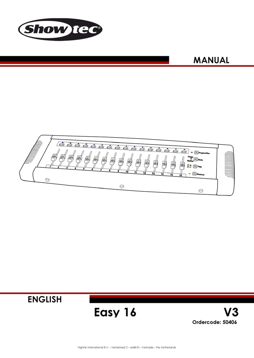 Show Tec Easy 16 V3 User manual