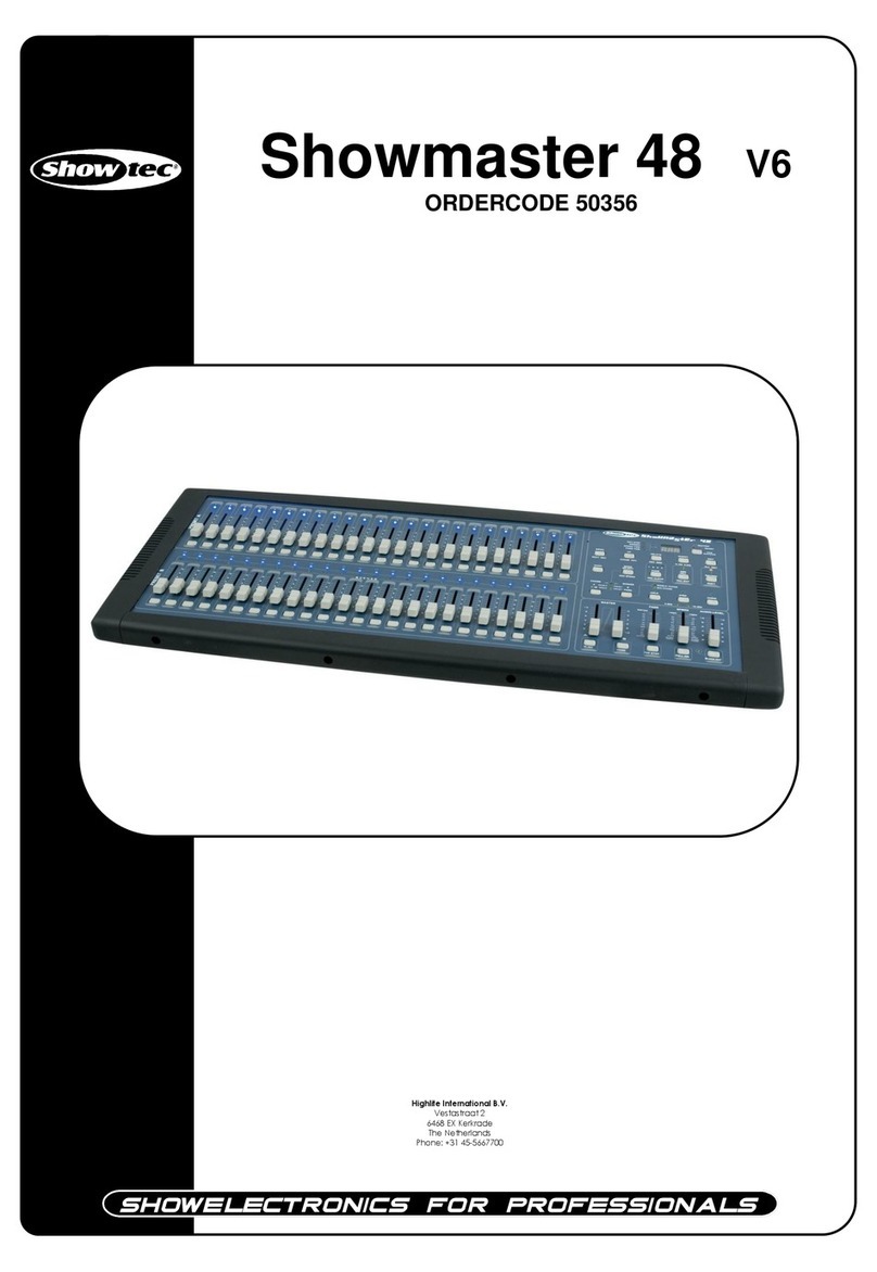 Show Tec Showmaster 48 V6 User manual