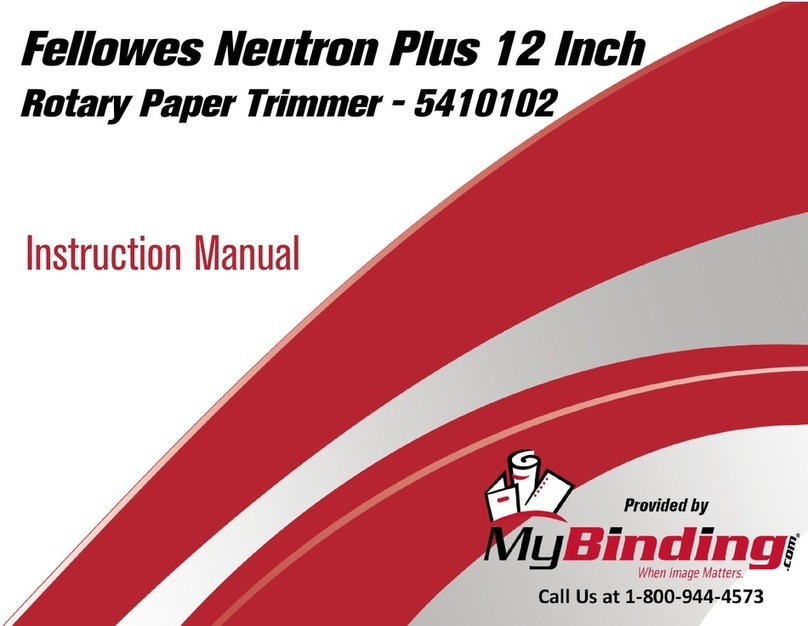 Fellowes SafeCut Neutron User manual