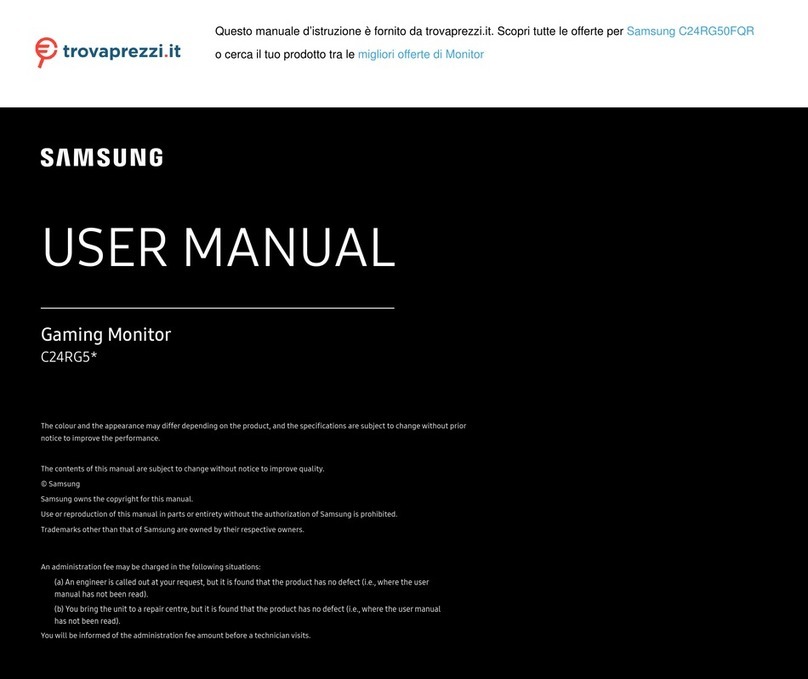 Samsung C24RG50FQR User manual