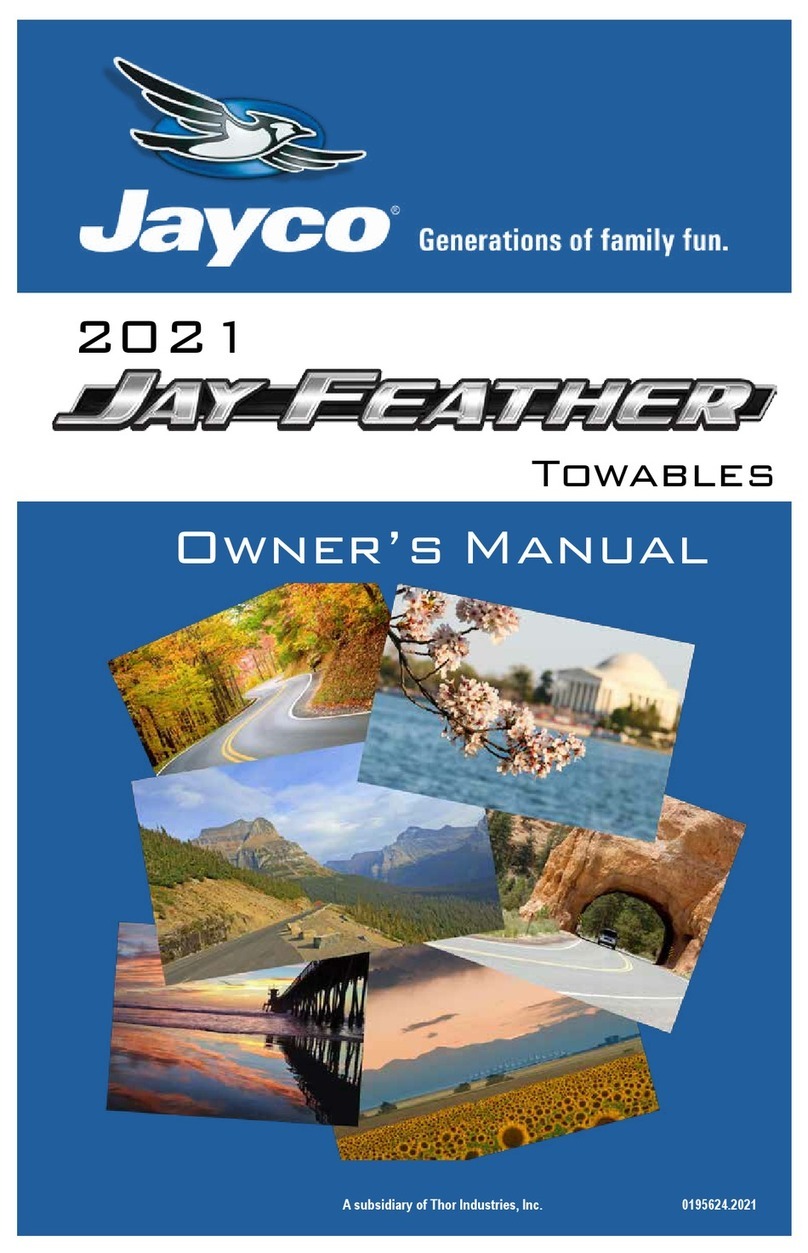 Jayco JAY FEATHER Towables 2021 User manual