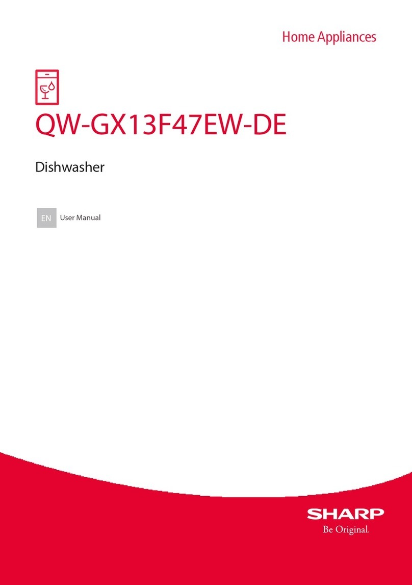 Sharp QW-GX13F47EW-DE User manual