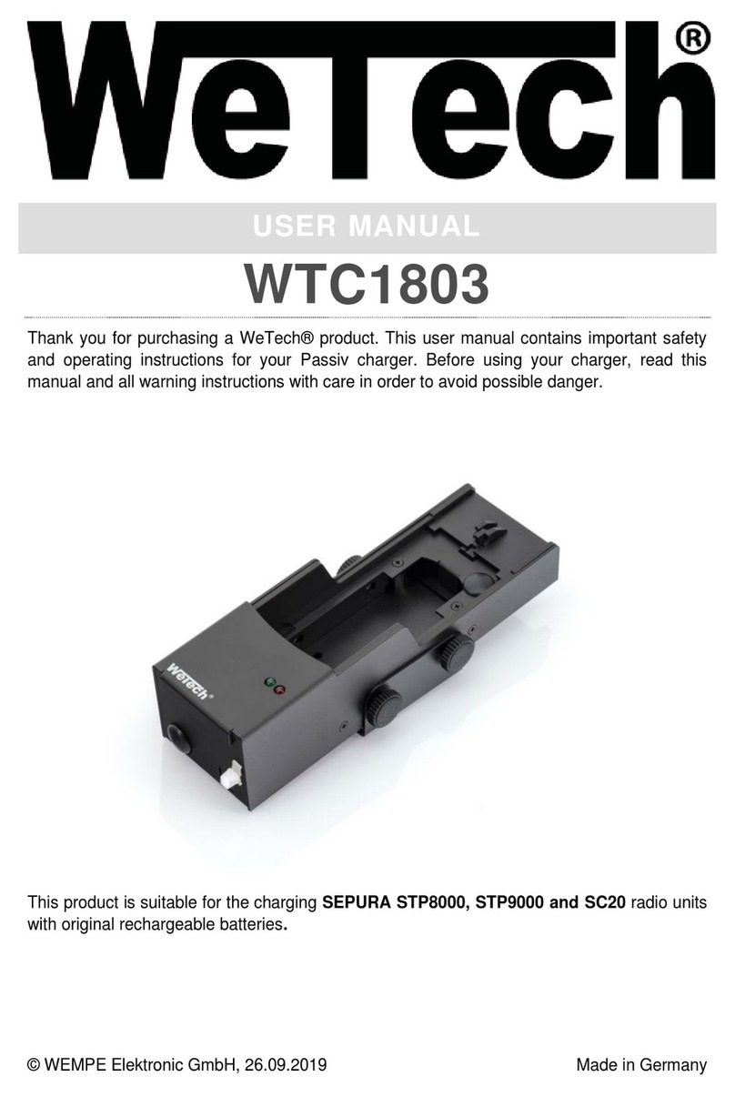 WeTech WTC1803 User manual
