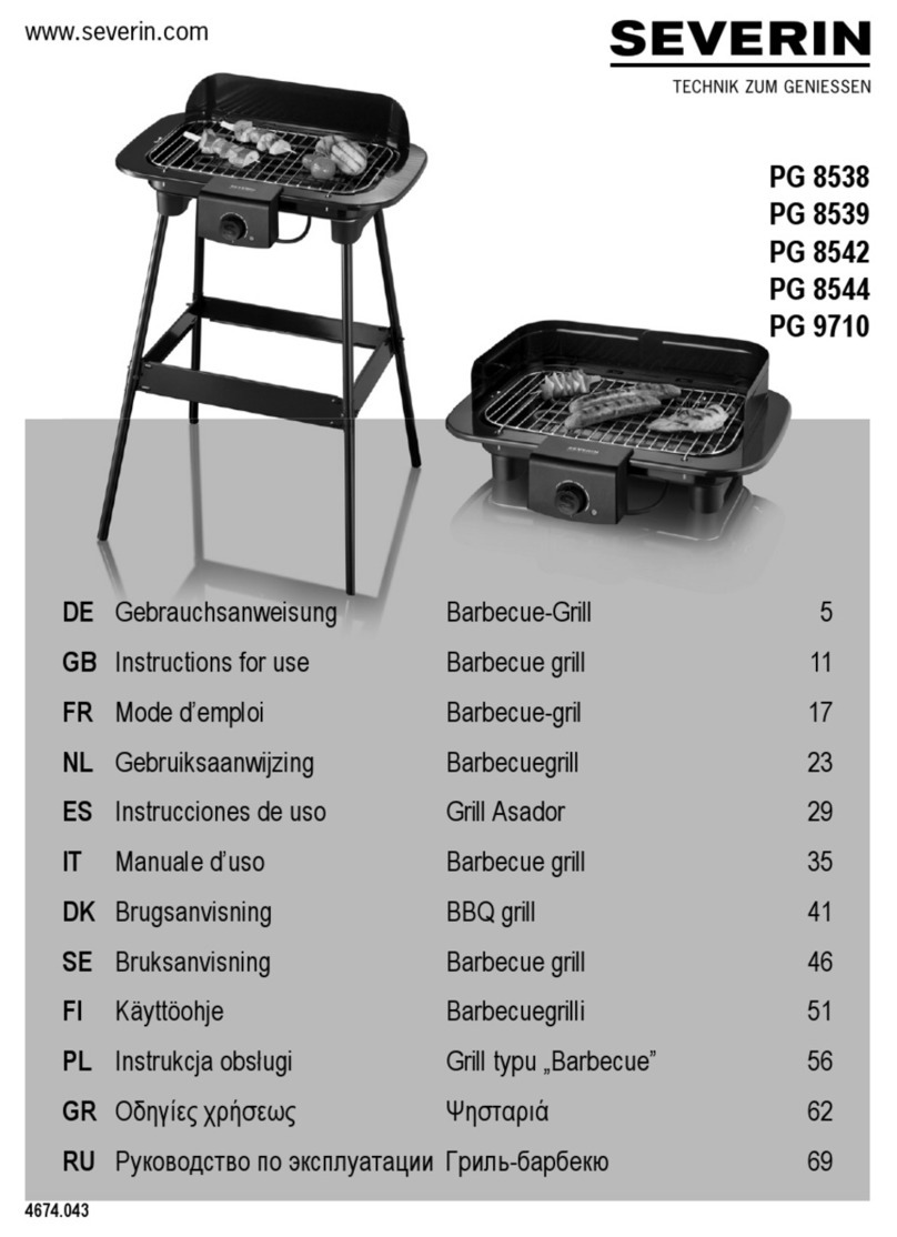 SEVERIN PG 8538 Instructions for use