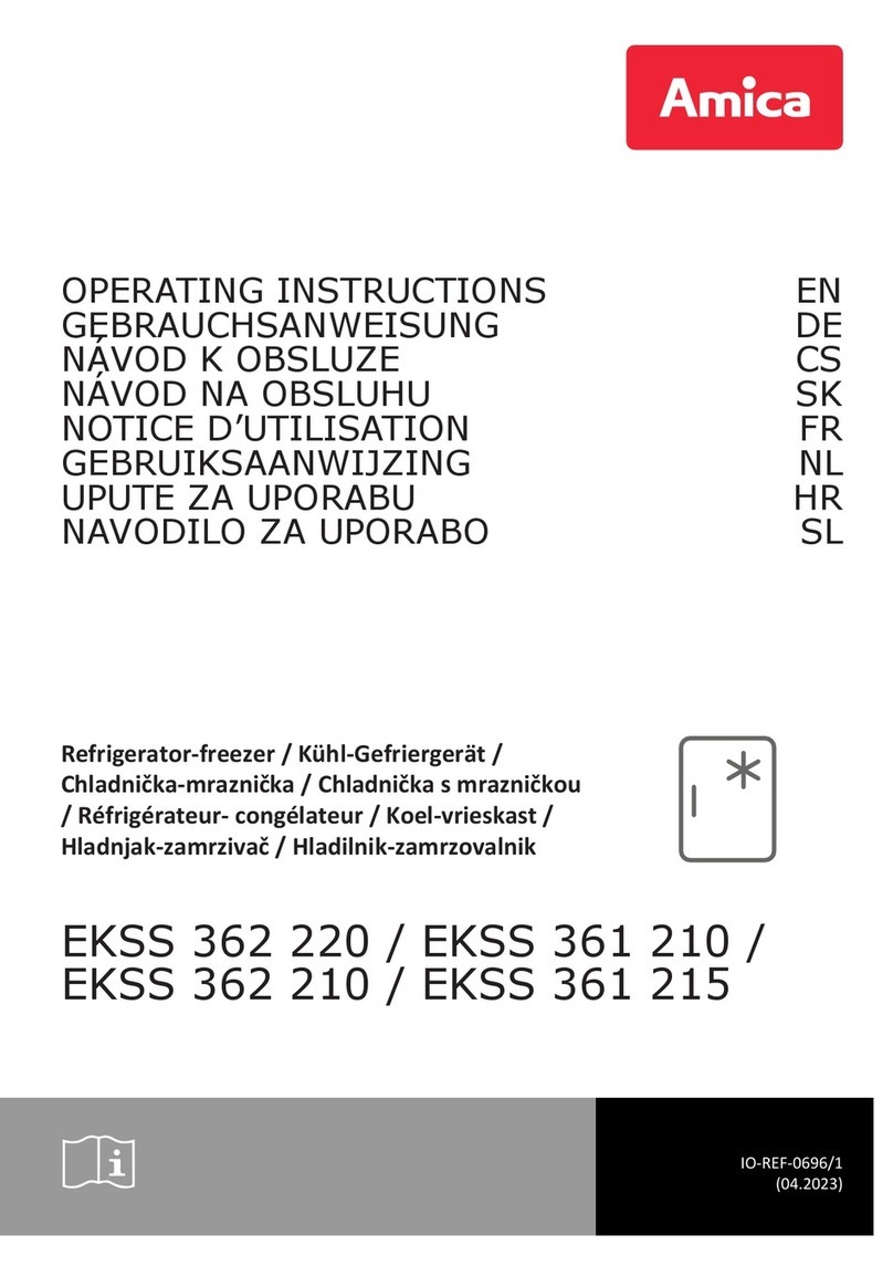 Amica EKSS 362 220 User manual