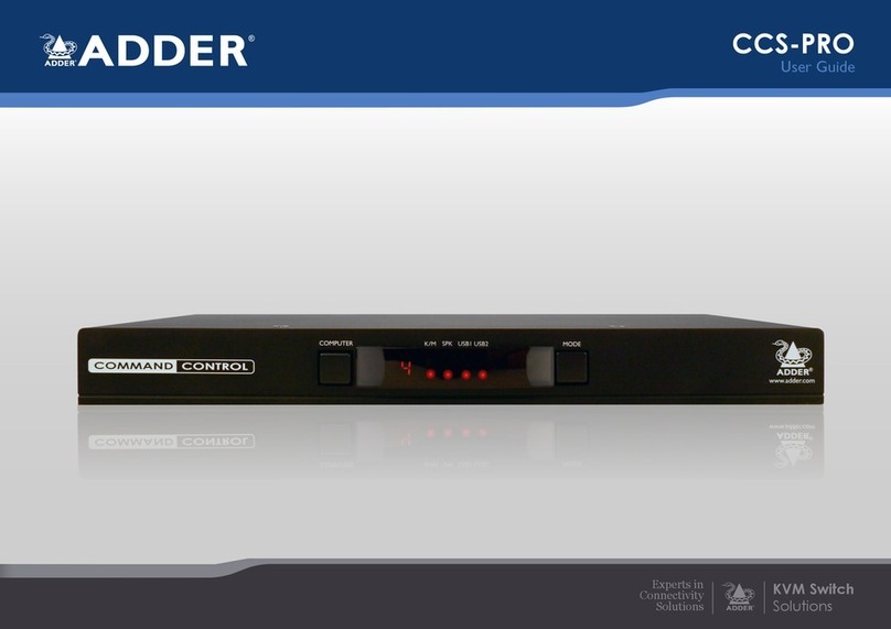 ADDER CCS-PRO8 user guide