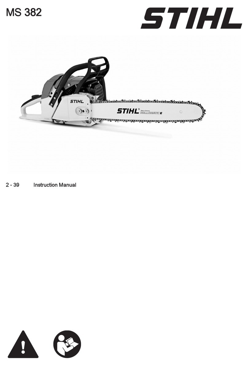 Stihl MS 382 User manual