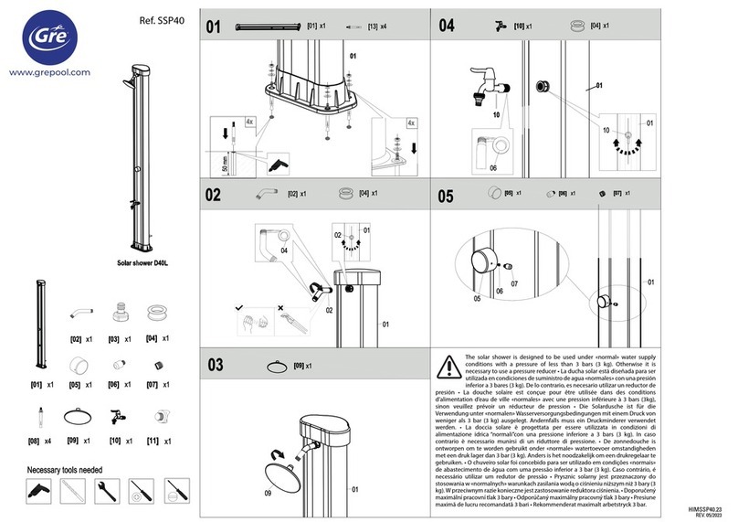 GRE SSP40 manual