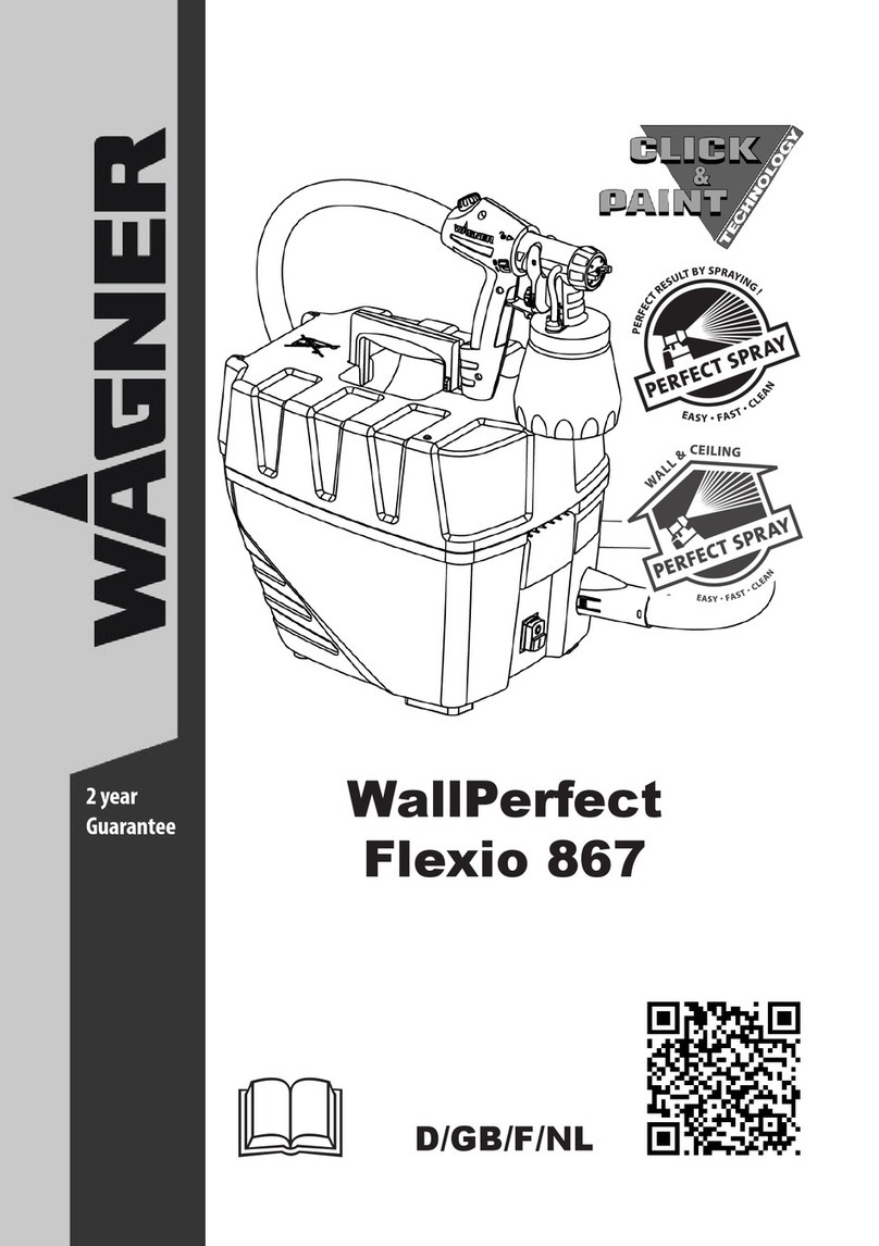 WAGNER WallPerfect Flexio 867 manual