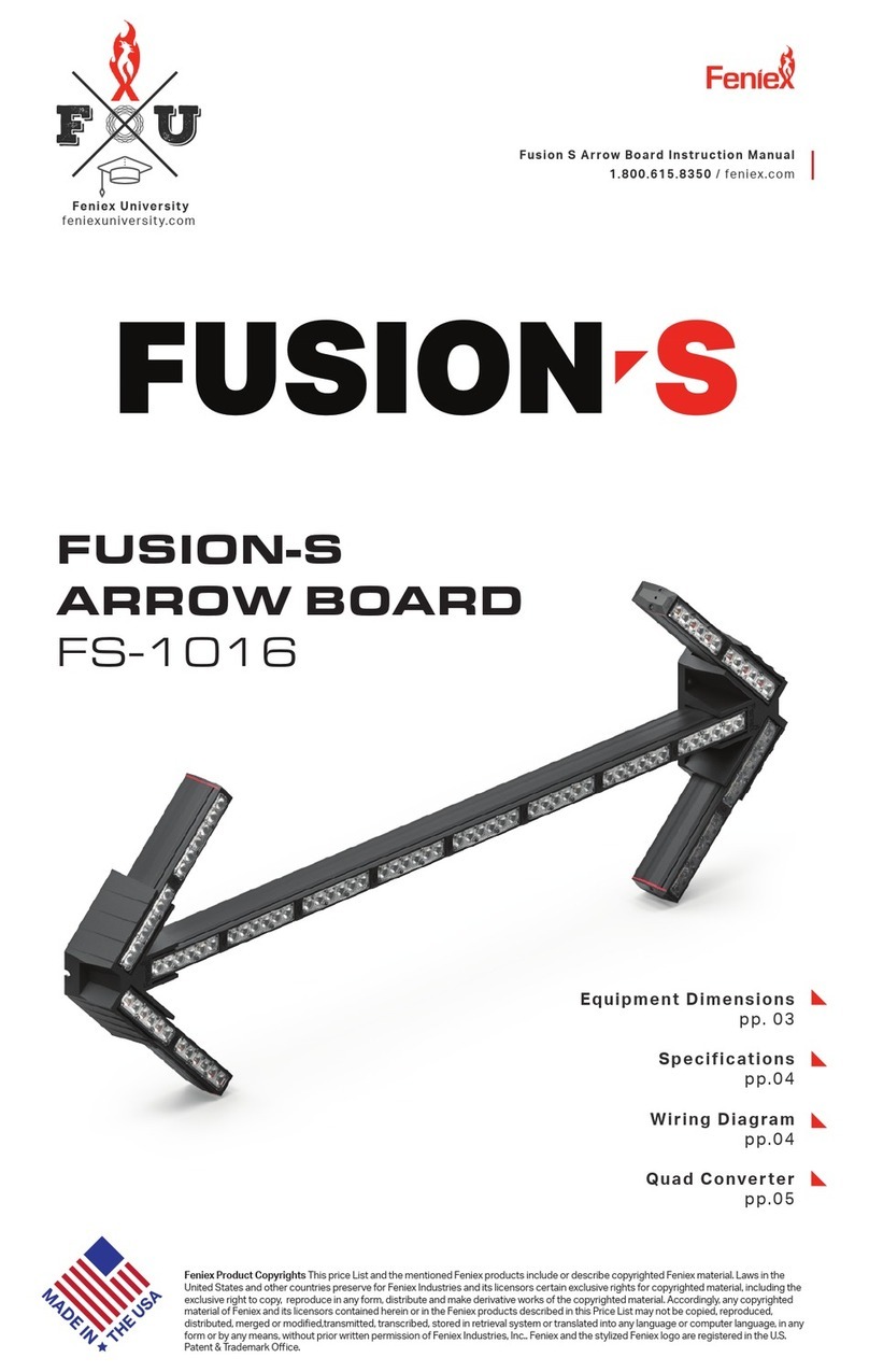 Feniex FS-1016 manual