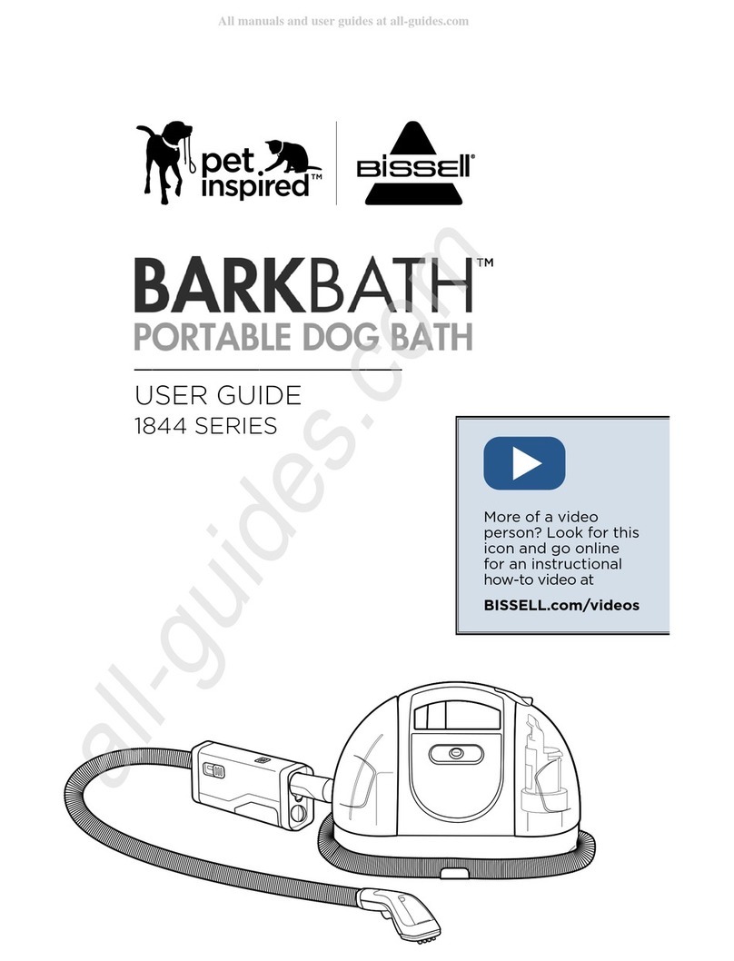 Bissell BARKBATH user guide