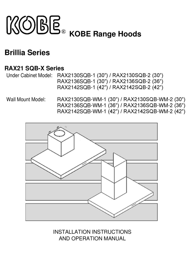 KOBE RAX21 SQB-X Series Troubleshooting guide