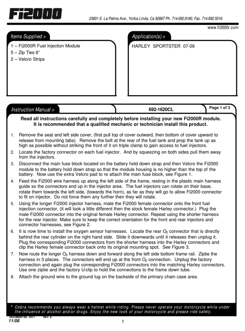Cobra P259643 User manual