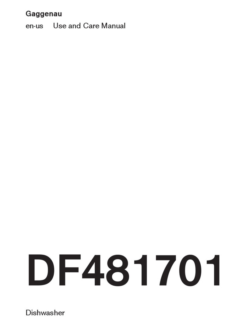 Gaggenau DF481701 User manual