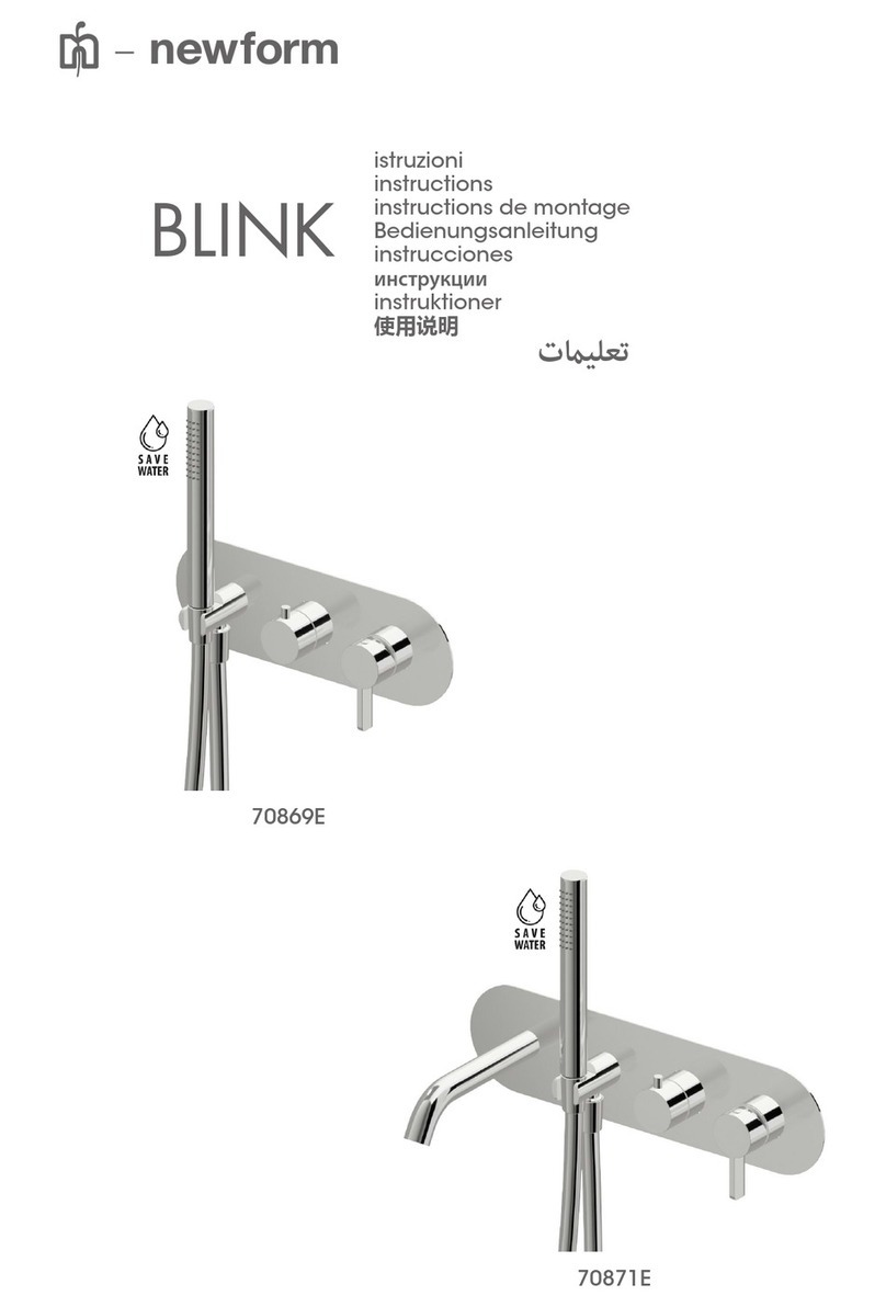 newform BLINK 70869E User manual