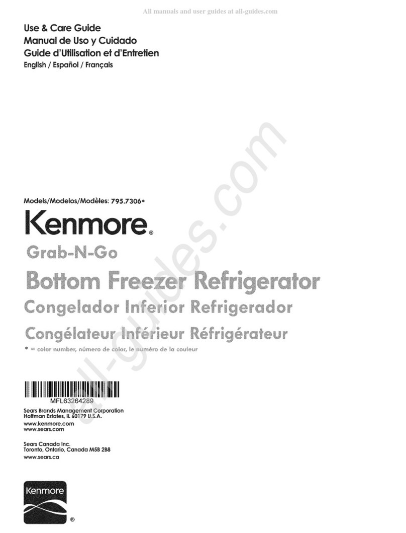 Kenmore Grab-n-Go 795.7306 Series Use & care guide