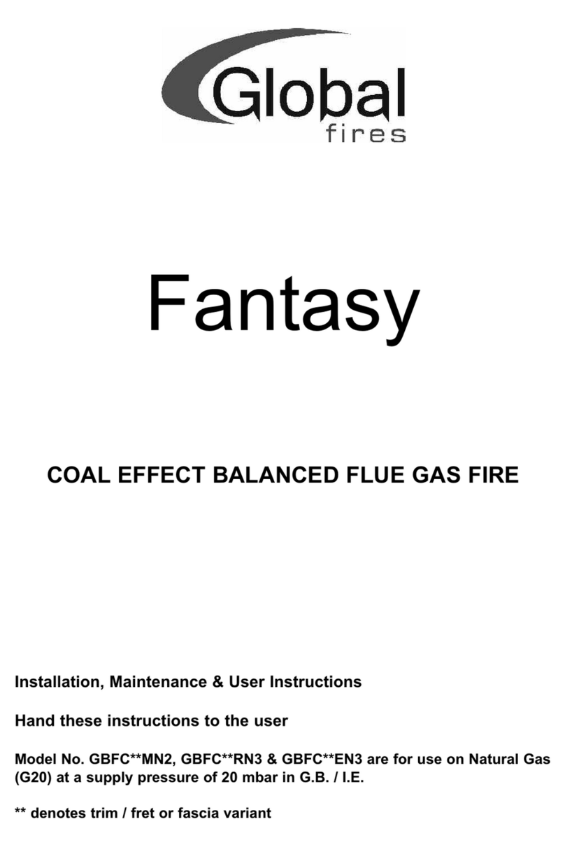 Global Fires Fantasy Mounting instructions Global Fires Fantasy Mounting instructions