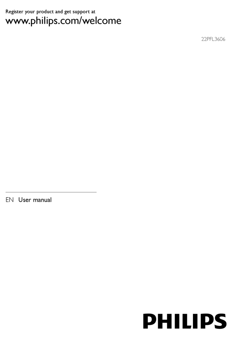 Philips 22PFL3606 User manual