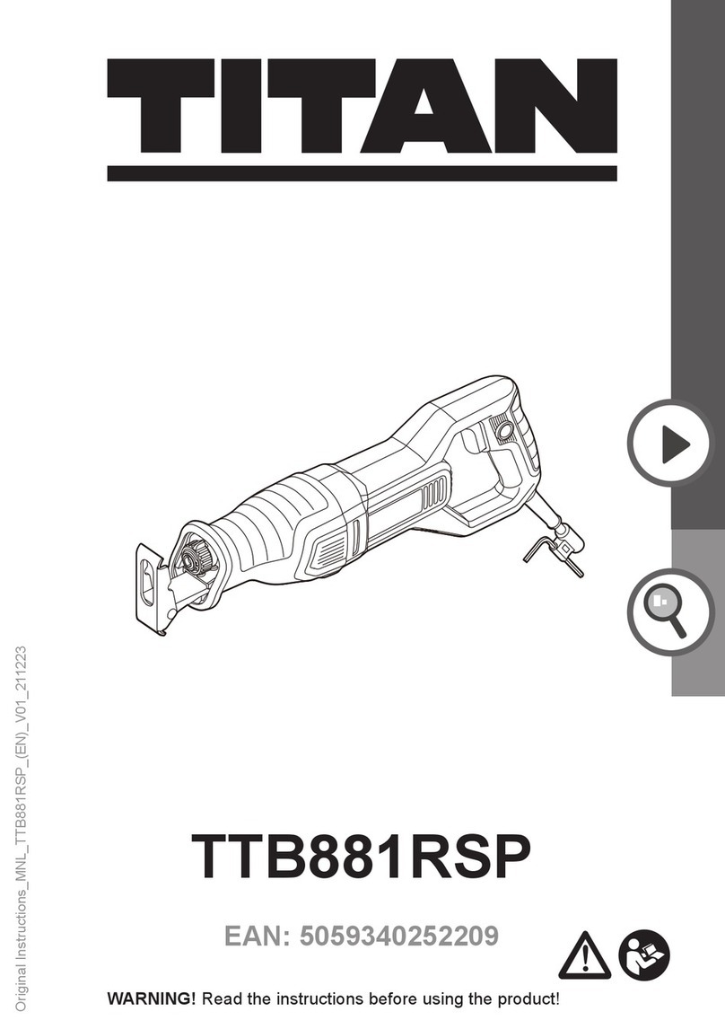 Titan TTB881RSP User manual Titan TTB881RSP User manual