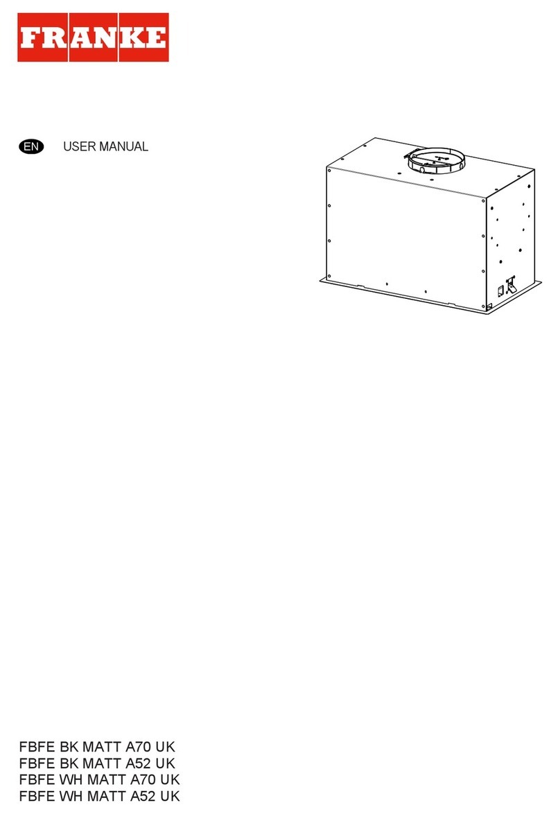 Franke FBFE WH MATT A70 UK user manual