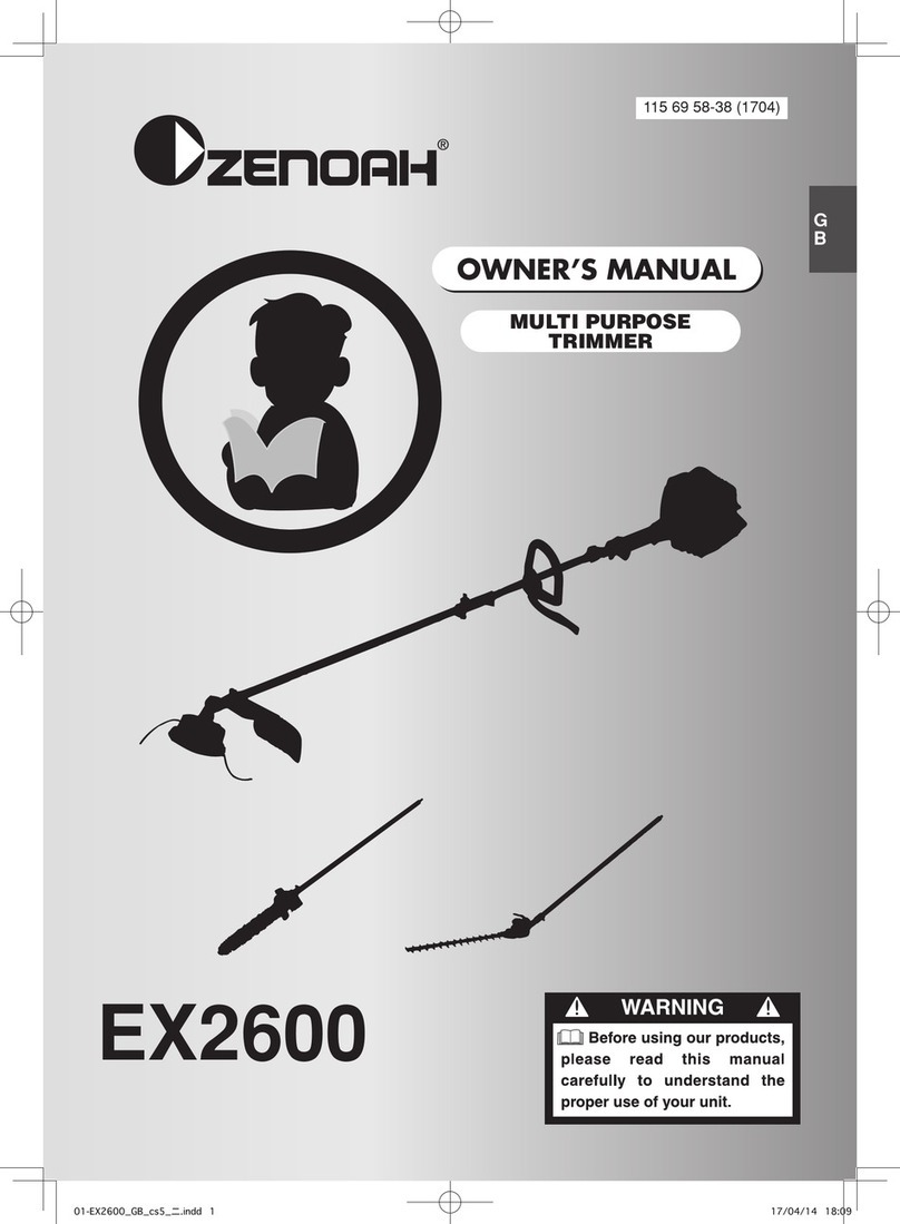 Zenoah EX2600 User manual Zenoah EX2600 User manual