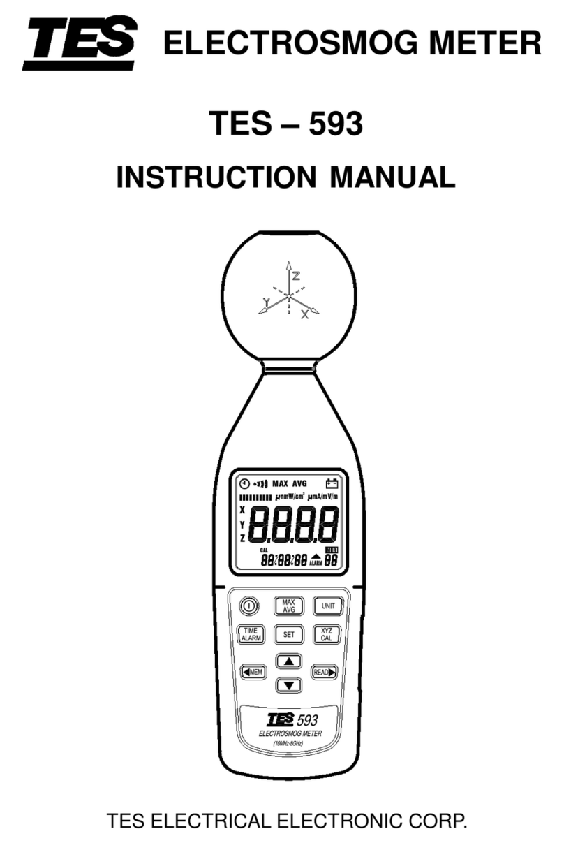 TES 593 User manual