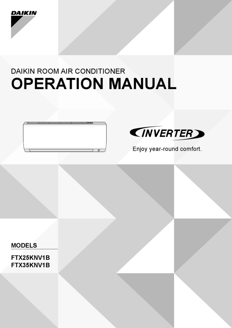 Daikin FTX35KNV1B Operation manual